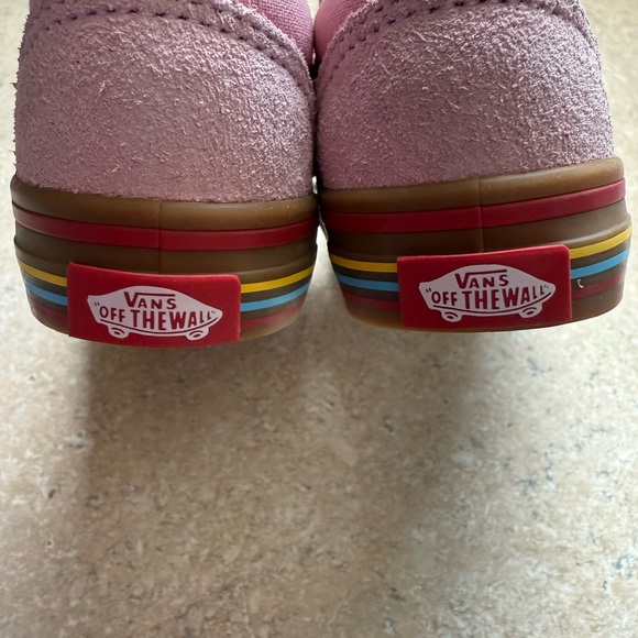 Vans Old Skool V Heart Sneakers - Toddler - Picture 7 of 9